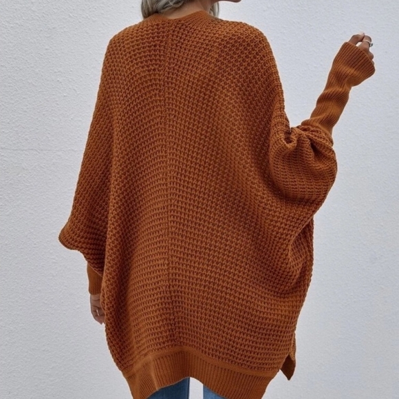 Brown Knit Cardigan - Picture 2 of 4